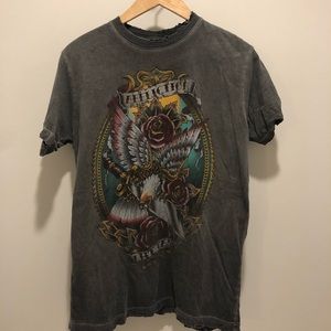 Affliction American Tattoo Rose Shirt